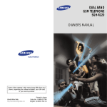 Samsung SGH-R220 User's Manual