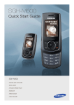 Samsung SGH-M600 User's Manual