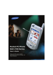 Samsung SGH-I700 User's Manual