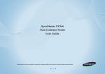 Samsung Webcam VC240 User's Manual
