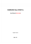 Samsung Webcam ND0834HXB1 User's Manual