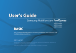Samsung SLM3370FDXAA User's Manual
