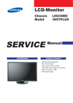 Samsung 305TPLUS User's Manual