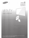 Samsung 60 UN60H6350 User's Manual