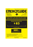 Samsung RS25H5000SR/AA Energy Guide