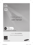 Samsung RF23HTEDBSR/AA Product manual