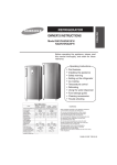 Samsung RA20FH User's Manual