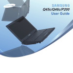 Samsung Q46c User's Manual