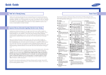 Samsung Projection Television User's Manual