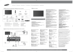 Samsung PDP Display User's Manual