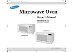 Samsung MW1040SC User's Manual