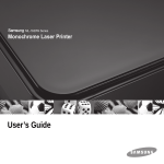 Samsung ML-D1630A User's Manual