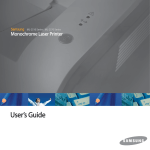 Samsung ML-2510 User's Manual