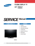Samsung HPT4254X/XAA User's Manual