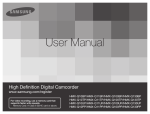 Samsung HMX-Q100BP User's Manual