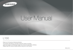 Samsung DVDL100 User's Manual
