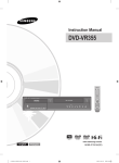 Samsung DVD-VR355 User's Manual