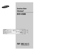 Samsung DVD-V3300 User's Manual