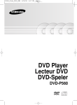 Samsung DVD-P560 User's Manual