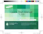 Samsung DualView TL205 User's Manual