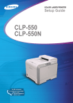 Samsung CLP-550N User's Manual