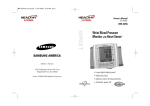 Samsung BW-325S User's Manual