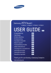 Samsung 270E4V User's Manual