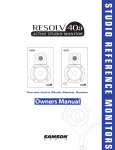 Samson 40a User's Manual