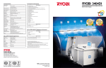 Ryobi 3404DI User's Manual