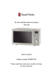 Russell Hobbs RHM2010S User's Manual