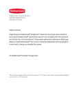Rubbermaid 5H80 User's Manual