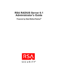 RSA Security 6.1 User's Manual