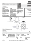 RSA Lighting RNC95 User's Manual