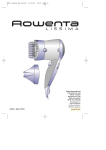 Rowenta LISSIMA PH570 User's Manual