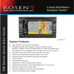Rosen Entertainment Systems DS-GM0710 User's Manual