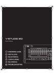 Roland V-Studio VS-20 User's Manual