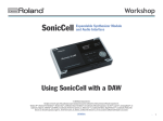 Roland SonicCell SCWS01 User's Manual