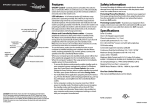 Rocketfish RF-PCS7ES User's Manual