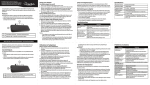 Rocketfish RF-MBT30 User's Manual