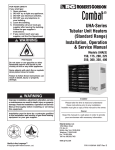 Roberts Gorden UHA SERIES 150 User's Manual