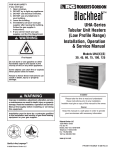 Roberts Gorden Blackheat UHA-Series 100 User's Manual