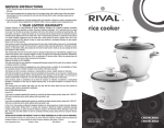 Rival CKRVRCM061 User's Manual