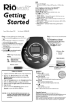 Rio Audio RioVolt SP90 User's Manual