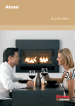 Rinnai FLAME FIRES User's Manual