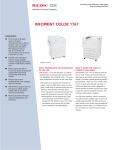 Ricoh Infoprint 1767 User's Manual