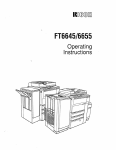 Ricoh FT6645 User's Manual