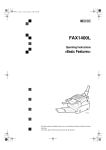 Ricoh FAX1400L User's Manual