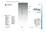 Ricoh Aficio AP4510 User's Manual