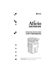 Ricoh Aficio 340 User's Manual