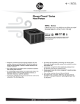 Rheem Classic Series: Single Stage Specification Sheet